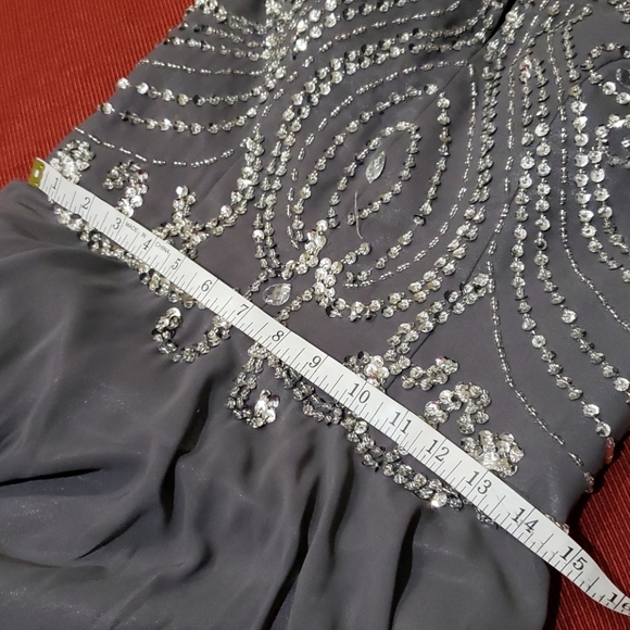 FORMAL Long Dress with Train Woman Size M - Picture 5 of 11